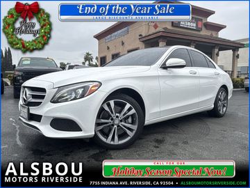 WHITE, 2015 MERCEDES-BENZ C-CLASS Image 