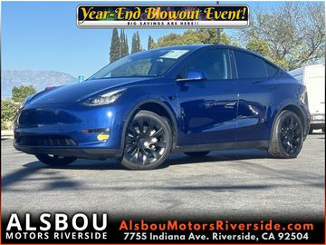 BLUE, 2022 TESLA MODEL Y Image 