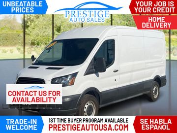 WHITE, 2019 FORD TRANSIT 250 VAN Image 