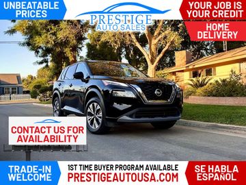 BLACK, 2021 NISSAN ROGUE Image 