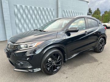 CRYSTAL BLACK PEARL, 2021 HONDA HR-V Image 