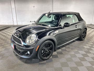 MIDNIGHT BLACK METALLIC, 2015 MINI COOPER CONVERTIBLE Image 