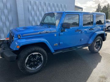 HYDRO BLUE PEARL COAT, 2014 JEEP WRANGLER UNLIMITED Image 