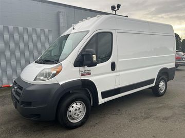 BRIGHT WHITE CLEARCOAT, 2018 RAM PROMASTER CARGO VAN Image 