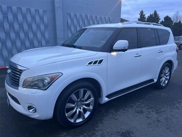 MOONLIGHT WHITE, 2012 INFINITI QX56 Image 