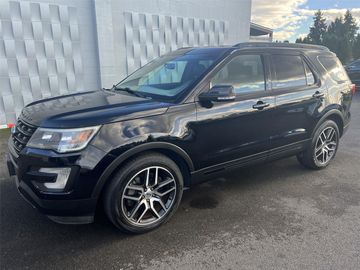 SHADOW BLACK, 2017 FORD EXPLORER Image 
