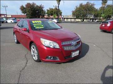 RED, 2013 CHEVROLET MALIBU Image 