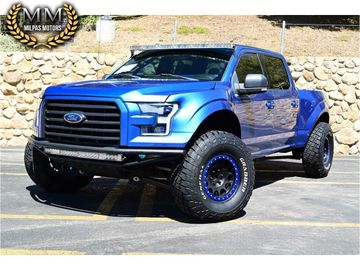 BLUE, 2015 FORD F150 SUPERCREW CAB Image 