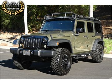 GREEN, 2016 JEEP WRANGLER Image 