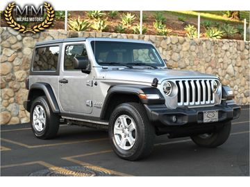 SILVER, 2021 JEEP WRANGLER Image 