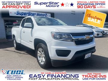 WHITE, 2020 CHEVROLET COLORADO EXTENDED CAB Image 