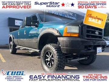 BLUE, 1999 FORD F350 SUPER DUTY 7.3 DIESEL Image 