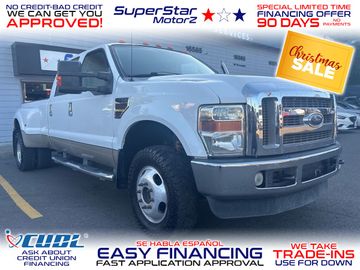 WHITE, 2009 FORD F350 SUPER DUTY CREW CAB Image 