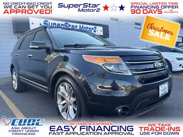 BLACK, 2014 FORD EXPLORER Image 
