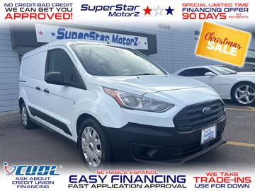 WHITE, 2020 FORD TRANSIT CONNECT CARGO VAN Image 