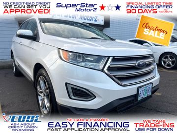 WHITE, 2016 FORD EDGE Image 