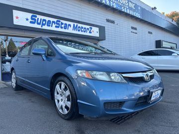 BLUE, 2010 HONDA CIVIC Image 
