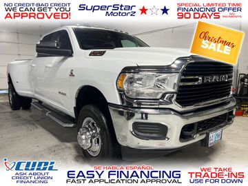 WHITE, 2020 RAM 3500 CREW CAB Image 