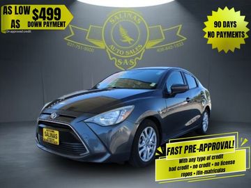 GRAY, 2017 TOYOTA YARIS IA BASE Image 