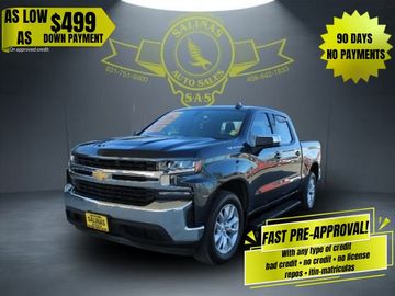 BLUE, 2019 CHEVROLET SILVERADO LT Image 