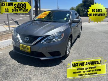 GRAY, 2018 NISSAN SENTRA SV Image 