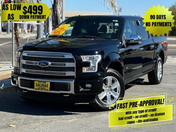 2017 FORD F150 PLATINUM for sale in GILROY