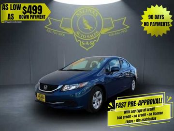 2014 HONDA CIVIC LX for sale in GILROY