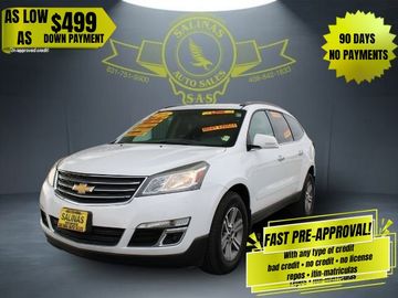 WHITE, 2016 CHEVROLET TRAVERSE LT Image 