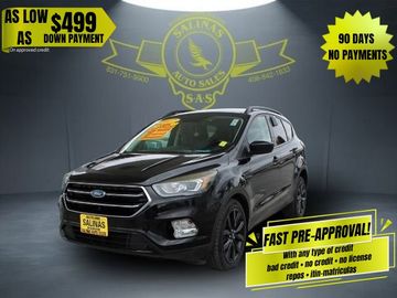 BLACK, 2017 FORD ESCAPE SE Image 