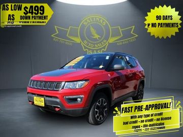 RED, 2020 JEEP COMPASS TRAILHAWK Image 