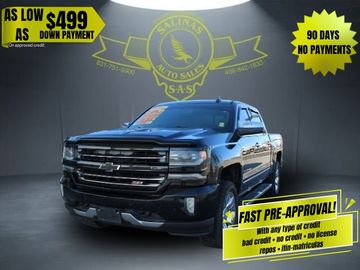 BLACK, 2017 CHEVROLET SILVERADO LTZ Image 