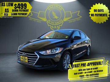 BLACK, 2018 HYUNDAI ELANTRA SEL Image 