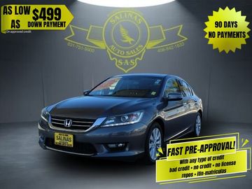 GRAY, 2014 HONDA ACCORD EX-L V6 Image 