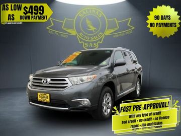 GRAY, 2011 TOYOTA HIGHLANDER LE Image 