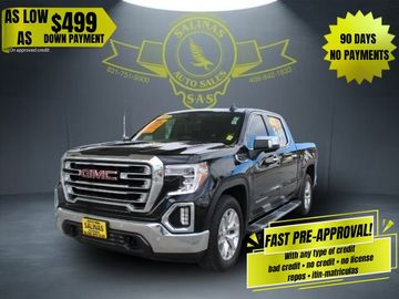 BLACK, 2021 GMC SIERRA Image 