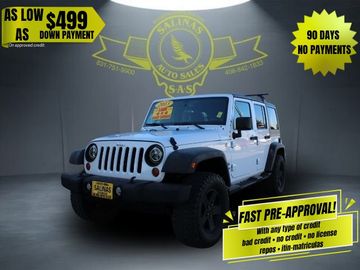 WHITE, 2013 JEEP WRANGLER UNLIMITED RUBICON Image 