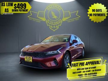 BURGUNDY, 2022 KIA K5 LXS Image 