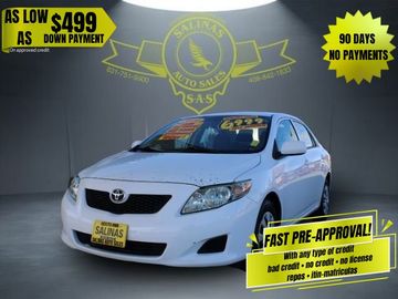 WHITE, 2010 TOYOTA COROLLA LE Image 