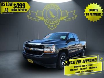 GRAY, 2017 CHEVROLET SILVERADO 1500 WORK TRUCK Image 