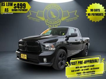 BLACK, 2021 RAM 1500 CLASSIC TRADESMAN Image 