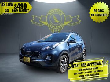 BLUE, 2020 KIA SPORTAGE EX Image 