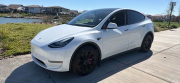 2022 TESLA MODEL Y for sale in MODESTO