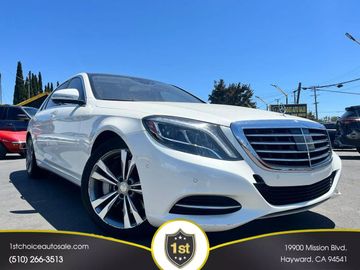 WHITE, 2015 MERCEDES-BENZ S-CLASS Image 
