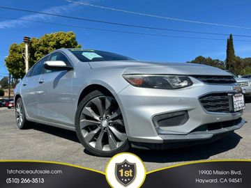SILVER, 2016 CHEVROLET MALIBU Image 