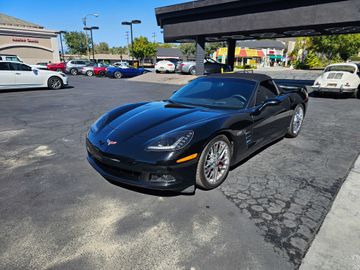 BLACK, 2007 CHEVROLET CORVETTE Image 