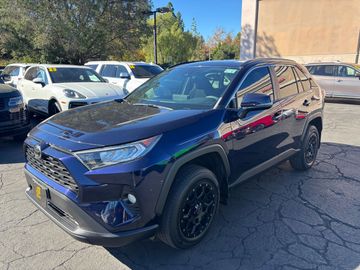 BLUE, 2020 TOYOTA RAV4 Image 