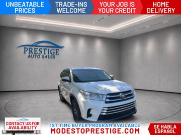 2019 TOYOTA HIGHLANDER for sale in MODESTO