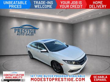 2021 HONDA CIVIC for sale in MODESTO