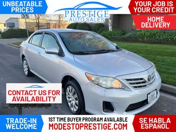 2013 TOYOTA COROLLA for sale in MODESTO