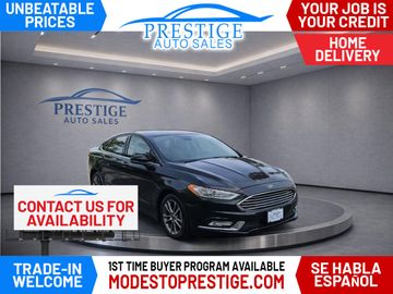 2017 FORD FUSION for sale in MODESTO